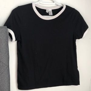 H&M ringer tee
